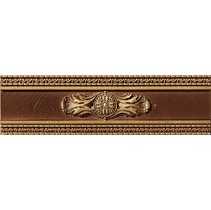 Stn Ceramica Velvet Marron Cenefa Circle
