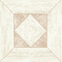 Tagina Woodays bath Woodays Bath Medaglione Intarsio Rombi Gres Ocra Colorato