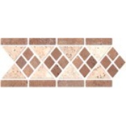 Декор Травертин Toscana Mosaico Rustic Toscana ( необработан. травертин )
