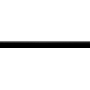 Бордюр Tubadzin Timbre Black 5