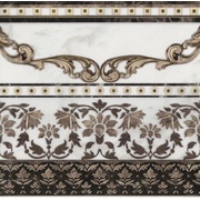 Бордюр Undefasa Ceramica Calacatta Cenefa Rosette