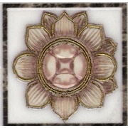 Вставка Undefasa Ceramica Calacatta Taco Rosette