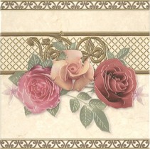 Undefasa Ceramica Crema Marfil Cenefa Yellowrose