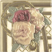 Вставка Undefasa Ceramica Crema Marfil Taco Yellowrose