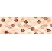 Undefasa Ceramica Empire Rev. Decorado Hexagon Beige