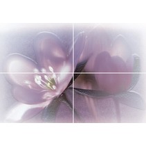 Уралкерамика Лила из 4 плиток ПН7ЛЛ1