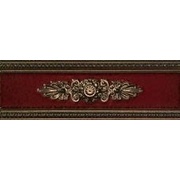 Бордюр Vallelunga Lirica P17044 Bordeaux listello dec