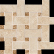 Мозаика Vallelunga Villa d este Avorio Basketweave