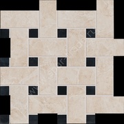 Мозаика Vallelunga Villa d este Grigio Basketweave