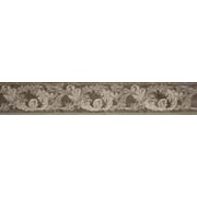 Бордюр Versace Marble Fas.10 Barocch. Grigio