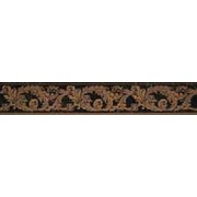 Бордюр Versace Marble Fas.10 Barocch. Nero S Laurent