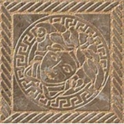 Декор Versace Marble Marrone Tozzetto Medusa 10,5