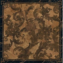 Versace Marble Nero Saint Laurent Decoro Cassettone Foglia 10,5