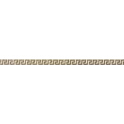 Бордюр Versace Marble Listello Greca Lappato Bianco