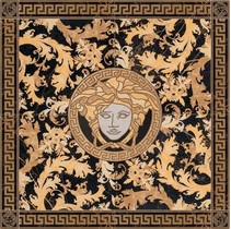 Versace Marble Rosone Levigato Nero S Laurent