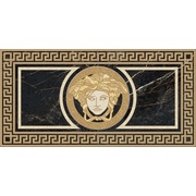 Панно Versace Marble Rosone Levigato Nero S Laurent