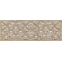 Vitra Deja Vu Damask Border Gold Noche Matt K942013