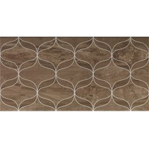 Vitra Ethereal 30x60 Soft Brown Lines Décor Glossy K928024