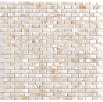 Vitrex Mosaico Perla Bianco 1x2