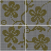 Мозаика Vitrex Mosaico Tessuto (MIX 4) A 1,1*1,1 Monocolori (60*60)