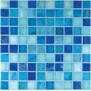 Мозаика Vitrex Mosaico Vetroso G3 Blu Mix 2x2