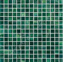Vitrex Mosaico Vetroso G74 Verde Scuro 2x2