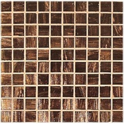 Мозаика Vitrex Mosaico Vetroso GB43 Marron 2x2