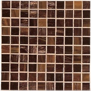 Мозаика Vitrex Mosaico Vetroso M24 Marrone