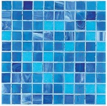 Vitrex Mosaico Vetroso P1 Blu
