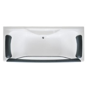 Акриловая ванна Aima Dolce Vita 180x80 со стеклянной вставкой
