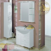 Комплект Акватон Эмили 80 тумба + раковина SEREL 80