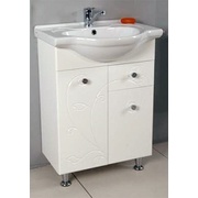 Тумба для раковины Акватон Лиана 1A165801LL010 65 М с бельевой корзиной
