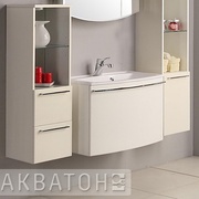 Тумба для раковины Акватон Севилья 1A126301SEG30 80 белый жемчуг