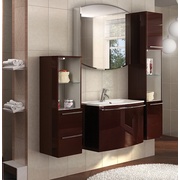 Тумба для раковины Акватон Севилья 1A126301SE340 80 гранат