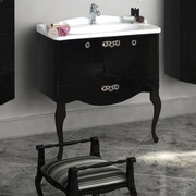 Ножки для мебели Акватон Венеция 1A155403XX950 фигурные черные