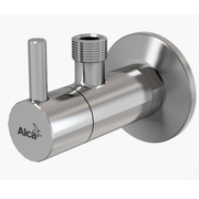 Угловой вентиль AlcaPlast Antic ARV001 с фильтром 1/2" × 3/8", круглый