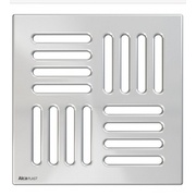 Решетка AlcaPlast 10x10см латунь