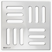Решетка AlcaPlast нержавеющая сталь 10x10см