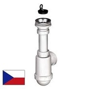 Сифон для мойки AlcaPlast с нержавеющей решеткой