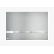 Кнопка для инсталляции AlcaPlast Flat Alunox Stripe металл матовый
