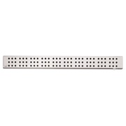 Решетка для водоотоводящего желоба AlcaPlast CUBE 95 см (Нержавеющая сталь глянцевая)