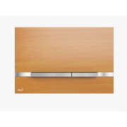 Кнопка для инсталляции AlcaPlast Flat Stripe-beech бук