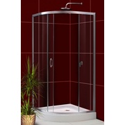 Душевая шторка Alpen Alpina A370 quadrant 80x80x2010 + средство для очистки душевых кабин