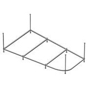 Каркас для ванны Alpen Triangl KMAtriangl 180x120см