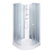Душевая кабина Aqualux Extra AQ-319GM 90x90см