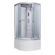 Душевая кабина Aqualux GIRO AQ-40700GF(Wh) 100х100см
