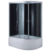 Душевая кабина Aqualux AQ-4072GFL(Bl) AQ-4072GFL Modo-120 левая темное заднее стекло