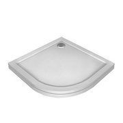 Душевой поддон Aquanet Alfa Delta 90х90 угловой + панель (полукруг)