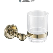 Стакан Aquanet 4600 4684 с держателем золото