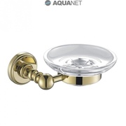 Мыльница Aquanet 4600 4685 с держателем золото